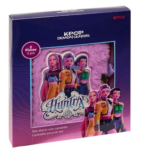SET DIARI AMB CANDAU SAFTA K-POP DEMON HUNTERS | 8412688655939 | 5426601000 | Llibreria La Gralla | Llibreria online de Granollers