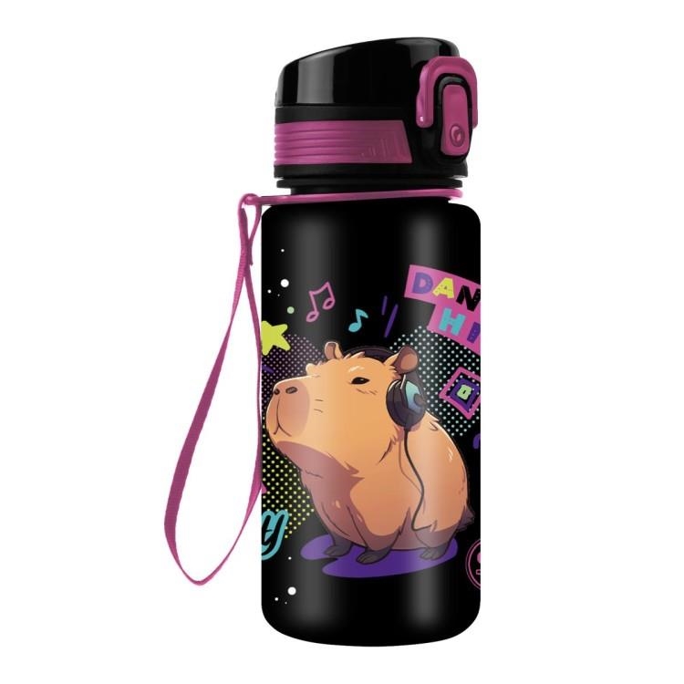 AMPOLLA PLASTIC COOLPACK BRISK 400ML CAPYBARA MUSIC | 5907360005032 | Z17961 | Llibreria La Gralla | Librería online de Granollers