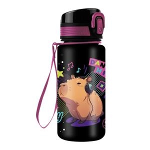 AMPOLLA PLASTIC COOLPACK BRISK 400ML CAPYBARA MUSIC | 5907360005032 | Z17961 | Llibreria La Gralla | Librería online de Granollers