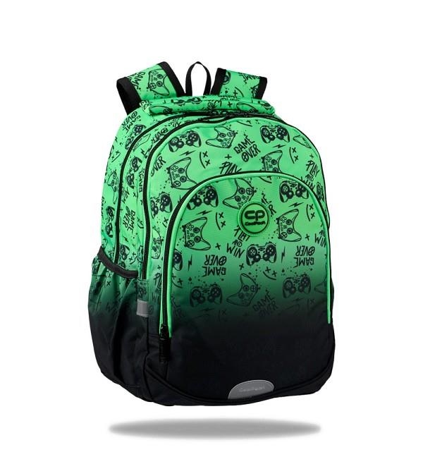 MOTXILLA COOLPACK PRIME GAME OVER GRADIENT GREEN | 5907360007470 | H025969 | Llibreria La Gralla | Llibreria online de Granollers