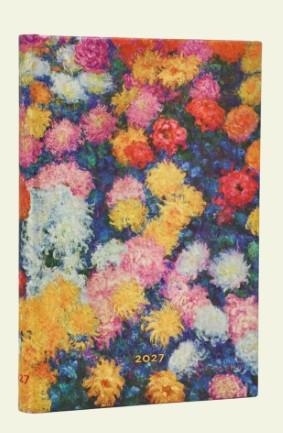 AGENDA PAPERBLANKS 2027 SVH MINI MONET CRISANTEM | 9780349722856 | DS2285-6 | Llibreria La Gralla | Llibreria online de Granollers