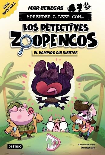 APRENDER A LEER CON... LOS DETECTIVES ZOOPENCOS 12. EL VAMPIRO SIN DIENTES | 9788408324386 | BENEGAS, MAR | Llibreria La Gralla | Llibreria online de Granollers