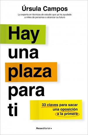 HAY UNA PLAZA PARA TI | 9791388139154 | CAMPOS, ÚRSULA | Llibreria La Gralla | Librería online de Granollers