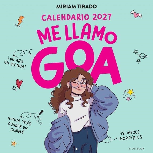 CALENDARIO 2027 - ME LLAMO GOA | 9791387994358 | TIRADO, MIRIAM | Llibreria La Gralla | Librería online de Granollers