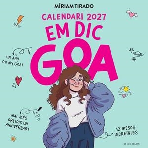CALENDARI EM DIC GOA 2027 | 9791387994365 | TIRADO, MIRIAM | Llibreria La Gralla | Librería online de Granollers