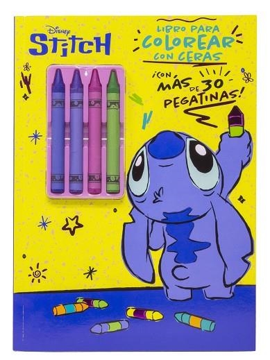 STITCH. LIBRO PARA COLOREAR CON CERAS | 9791387526962 | DISNEY, DISNEY | Llibreria La Gralla | Llibreria online de Granollers