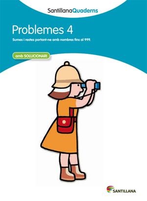 Q. PROBLEMES 4 AMB SOLUCIONARI (SANTILLANA QUADERNS) | 9788468013992 | Llibreria La Gralla | Llibreria online de Granollers