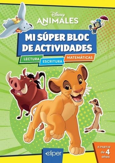 MI SÚPER BLOC DE ACTIVIDADES DISNEY - ANIMALES DISNEY | 9788419487742 | VVAAA | Llibreria La Gralla | Llibreria online de Granollers