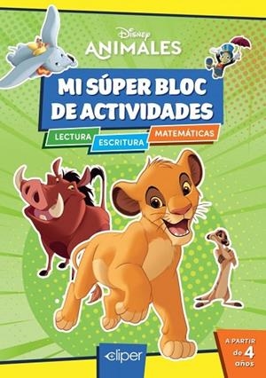 MI SÚPER BLOC DE ACTIVIDADES DISNEY - ANIMALES DISNEY | 9788419487742 | VVAAA | Llibreria La Gralla | Llibreria online de Granollers