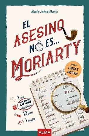 ASESINO NO ES MORIARTY, EL | 9791388389023 | JIMENEZ, ALBERTO | Llibreria La Gralla | Llibreria online de Granollers