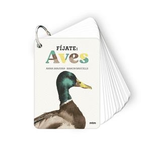 FÍJATE: AVES | 9788410407633 | SANJUAN LLORENS, ANNA / BAUCELLS COLOMER, RAMON | Llibreria La Gralla | Llibreria online de Granollers