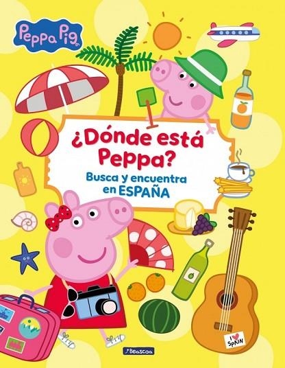 PEPPA PIG. LIBRO JUGUETE - ¿DÓNDE ESTÁ PEPPA? BUSCA Y ENCUENTRA EN ESPAÑA | 9788448872915 | HASBRO | Llibreria La Gralla | Llibreria online de Granollers