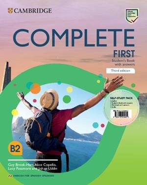 COMPLETE FIRST SELF-STUDY PACK (STUDENTS BOOK WITH ANSWERS AND WORKBOOK WITH ANS | 9788413224831 | ANDRIA URSOLEO, JACOPO / BROOK-HART, GUY / COPELLO, ALICE / DX02019 / GRALTON, KATE / PASMORE, LUC | Llibreria La Gralla | Llibreria online de Granollers