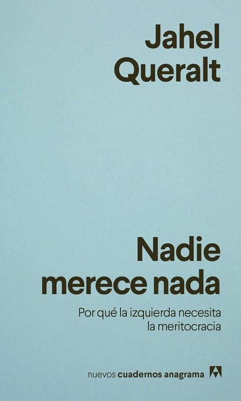 NADIE MERECE NADA | 9788433950895 | QUERALT, JAHEL | Llibreria La Gralla | Llibreria online de Granollers