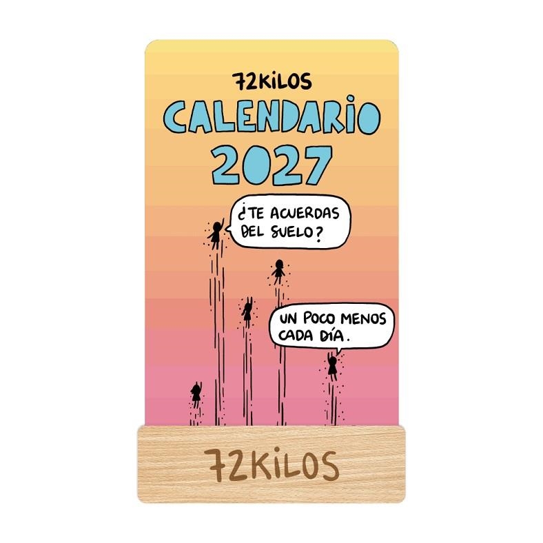 CALENDARIO MESA DE TARJETAS 2027 - 72 KILOS | 9788419434456 | ALONSO, ÓSCAR | Llibreria La Gralla | Llibreria online de Granollers