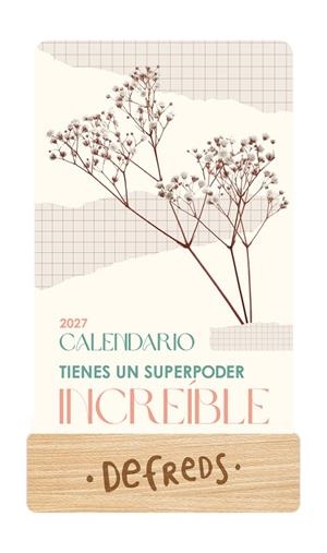 CALENDARIO MESA DE TARJETAS 2027 - DEFREDS | 9788419434463 | DEFREDS | Llibreria La Gralla | Llibreria online de Granollers