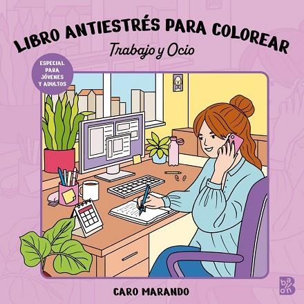 LIBRO ANTIESTRÉS PARA COLOREAR-TRABAJO Y OCIO | 9789403245997 | VVAA | Llibreria La Gralla | Librería online de Granollers