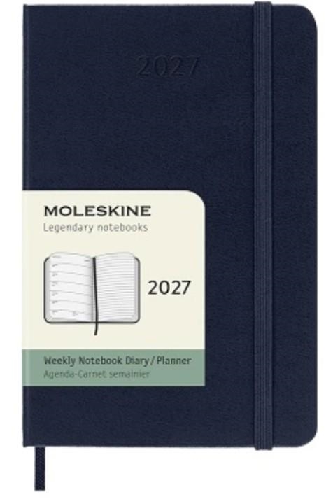 AGENDA 2027 MOLESKINE SVV NOTES VERTICAL POCKET BLAVA TD | 8056999279561 | 004292 | Llibreria La Gralla | Librería online de Granollers