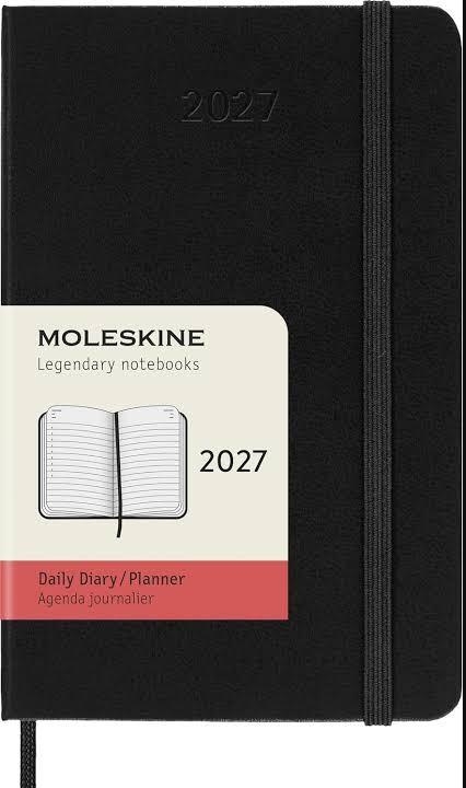 AGENDA 2027 MOLESKINE DP PLANNER POCKET NEGRE TD | 8056999279424 | 004262 | Llibreria La Gralla | Librería online de Granollers