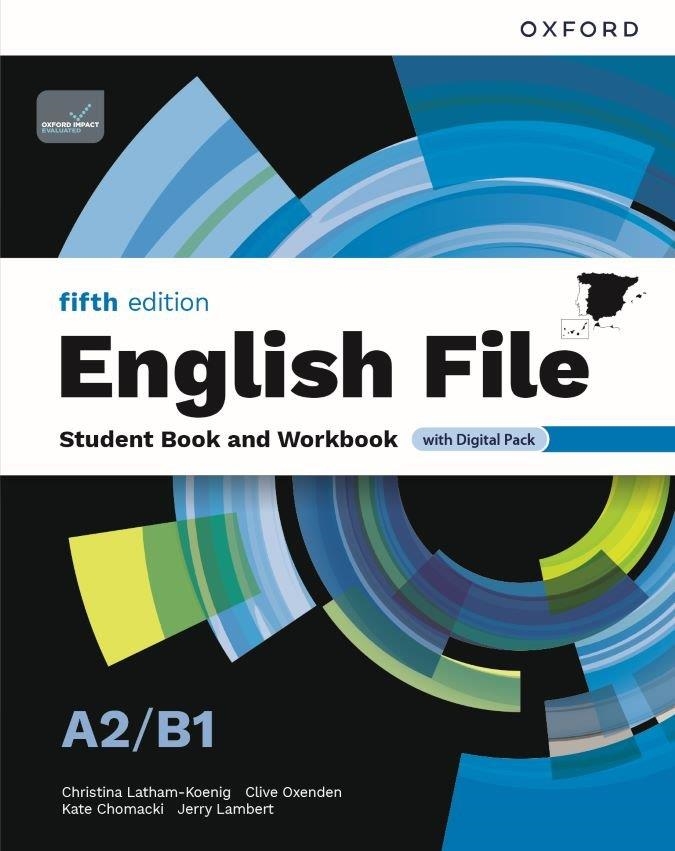 ENGLISH FILE 5TH EDITION A2/B1. STUDENT'S BOOK AND WORKBOOK AND DIGITAL WITHOUT | 9780194145671 | LATHAM-KOENIG, CHRISTINA / OXENDEN, CLIVE / CHOMACKI, KATE / LAMBERT, JERRY | Llibreria La Gralla | Llibreria online de Granollers