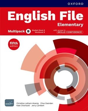 ENGLISH FILE 5TH EDITION A1/A2. STUDENT'S BOOK AND WORKBOOK MULTIPACK B | 9780194148504 | LATHAM-KOENIG, CHRISTINA / OXENDEN, CLIVE / CHOMACKI, KATE / LAMBERT, JERRY | Llibreria La Gralla | Llibreria online de Granollers