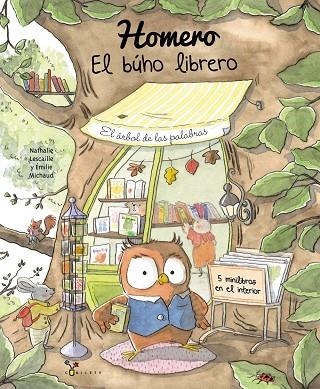 HOMERO, EL BÚHO LIBRERO | 9788469646717 | LESCAILLE, NATHALIE | Llibreria La Gralla | Librería online de Granollers