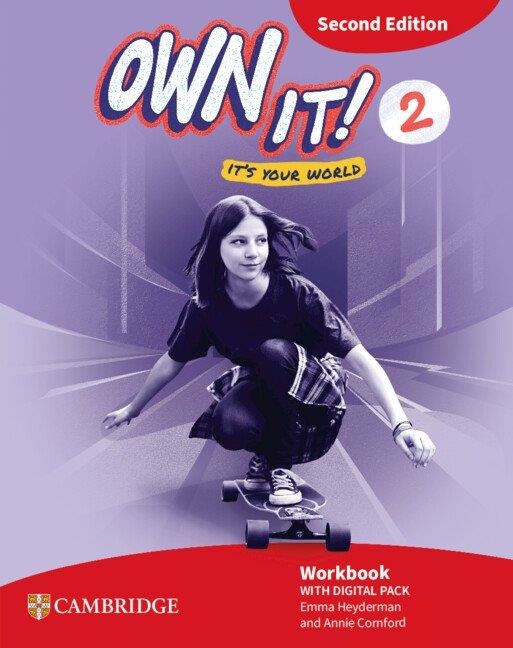 OWN IT! SECOND EDITION LEVEL 2 WORKBOOK WITH DIGITAL PACK | 9781009811941 | CORNFORD , ANNIE / HEYDERMAN, EMMA | Llibreria La Gralla | Librería online de Granollers