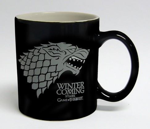TASSA NEGRA CERAMICA GAME OF TRONES STARK | 8436541020634 | SD TOYS | Llibreria La Gralla | Librería online de Granollers