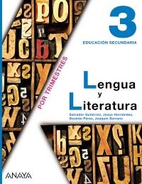 LENGUA Y LITERATURA 3 | 9788467813432 | GUTIÉRREZ ORDÓÑEZ, SALVADOR/SERRANO SERRANO, JOAQUÍN/HERNÁNDEZ GARCÍA, JESÚS/PÉREZ FERNÁNDEZ, DESIRÉ | Llibreria La Gralla | Llibreria online de Granollers