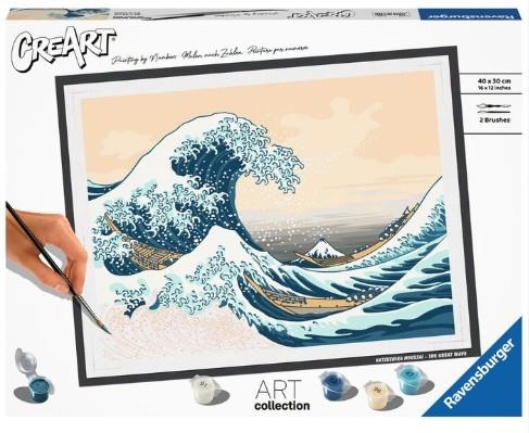 JUEGO PINTAR POR NUMEROS CREART HOKUSAI GRAN OLA K | 4005556236909 | 236909 | Llibreria La Gralla | Librería online de Granollers