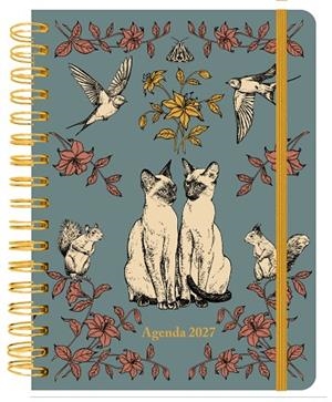 AGENDA ANUAL SEMANAL 2027 LAURA AGUSTÍ "GATOS" | 9788419434357 | AGUSTÍ (@LALAURI), LAURA | Llibreria La Gralla | Librería online de Granollers