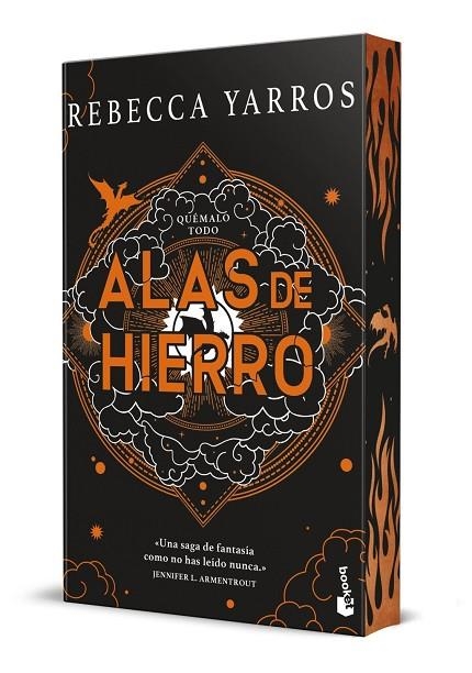 ALAS DE HIERRO. EDICIÓN ESPECIAL LIMITADA CON CANTOS DECORADOS | 9788408326472 | YARROS, REBECCA | Llibreria La Gralla | Llibreria online de Granollers