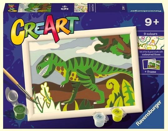 SET PINTAR AMB NUMEROS RAVENSBURGER DINOSAURE | 4005556235612 | 235612 | Llibreria La Gralla | Librería online de Granollers