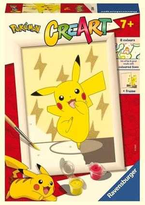SET PINTAR AMB NUMEROS RAVENSBURGER POKEMON PIKACHU | 4005556202416 | 202416 | Llibreria La Gralla | Librería online de Granollers