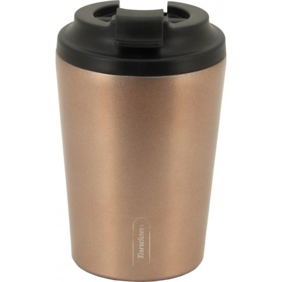 TASSA TERMICA TANDEM 350ML DAURAT | 8412782991162 | 991162 | Llibreria La Gralla | Librería online de Granollers