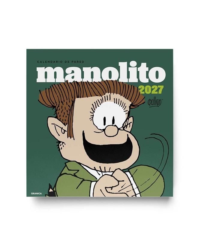 MAFALDA 2027 CALENDARIO DE PARED MANOLITO | 9786316693983 | QUINO | Llibreria La Gralla | Librería online de Granollers