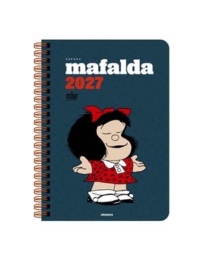 MAFALDA 2027 ANILLADA COLUMNAS AZUL AGENDA | 9786316693808 | QUINO | Llibreria La Gralla | Llibreria online de Granollers