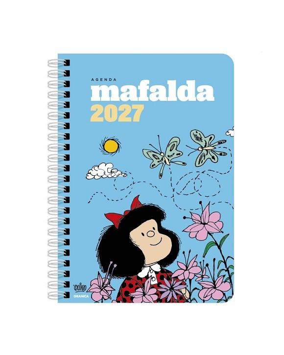 MAFALDA 2027 ANILLADA MODULOS CELESTE AGENDA | 9786316693815 | QUINO | Llibreria La Gralla | Llibreria online de Granollers