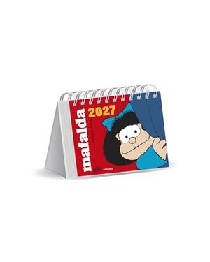 MAFALDA 2027 CALENDARIO DE ESCRITORIO ROJO SIN CAJA | 9786316693891 | QUINO | Llibreria La Gralla | Llibreria online de Granollers