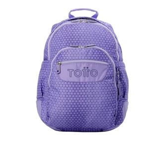 MOTXILLA TOTTO RAYOL LILA PUNTS | 7704682304113 | MA04ECO002-2626N-9MR | Llibreria La Gralla | Librería online de Granollers