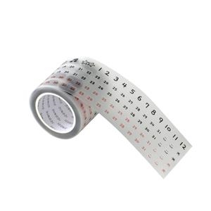 CINTA ADHESIVA ICONIC NUMEROS NEGRE VERMELL | 8809887099532 | 8809887099532 | Llibreria La Gralla | Llibreria online de Granollers