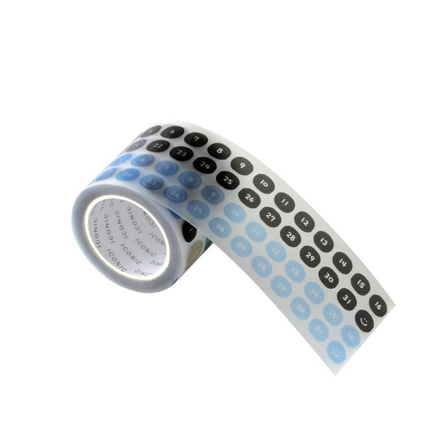 CINTA ADHESIVA ICONIC NEGRE BLAU | 8809887099549 | 8809887099549 | Llibreria La Gralla | Llibreria online de Granollers