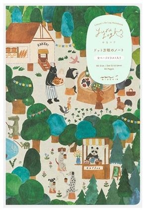 LLIBRETA B6 MIDORI YURU LOG FOREST ANIMAL | 4902805153522 | 15352006 | Llibreria La Gralla | Librería online de Granollers