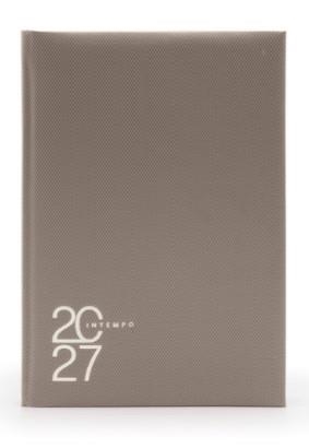AGENDA 2027 INTEMPO PLATE A5 GRIS | 8029221875749 | 7137TX27 | Llibreria La Gralla | Llibreria online de Granollers