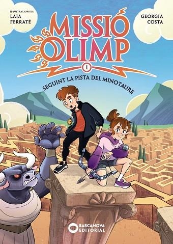 MISSIÓ OLIMP 1. SEGUINT LA PISTA DEL MINOTAURE | 9788448967987 | COSTA, GEÒRGIA | Llibreria La Gralla | Llibreria online de Granollers