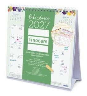 CALENDARI 2027 FINOCAM SOBRETAULA DESIGN ESCRIURE | 8422952420453 | 787070127 | Llibreria La Gralla | Llibreria online de Granollers