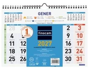 CALENDARI 2027 FINOCAM PARET COLOR NUMEROS GRANS | 8422952420583 | 781450027 | Llibreria La Gralla | Llibreria online de Granollers