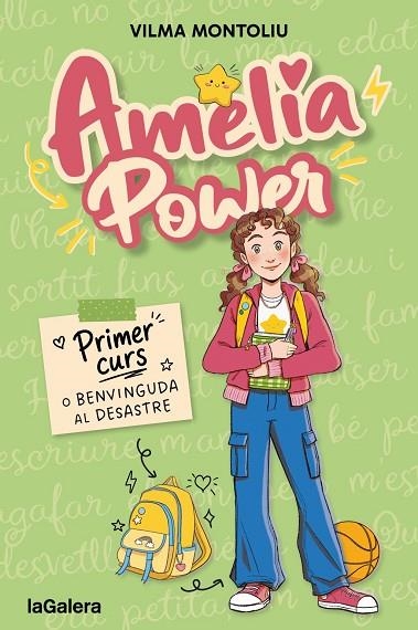 AMÈLIA POWER 1. PRIMER CURS O BENVINGUDA AL DESASTRE | 9788424678012 | MONTOLIU ESTEBAN, VILMA | Llibreria La Gralla | Llibreria online de Granollers
