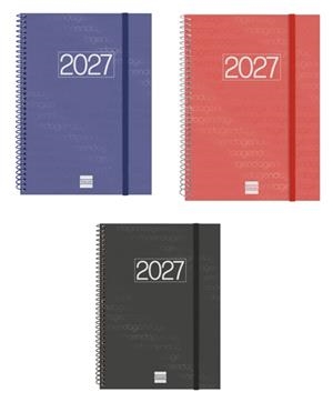 AGENDA 2027 FINOCAM YEAR E10 SVV COLORS | 8422952426486 | 742021027/742026027/742023027 | Llibreria La Gralla | Llibreria online de Granollers