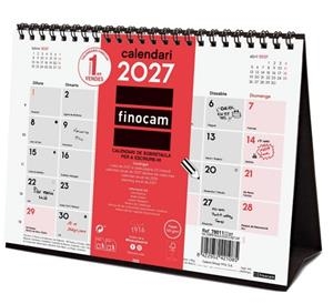 CALENDARI 2027 FINOCAM S SOBRETAULA ESCRIURE | 8422952421085 | 780110027 | Llibreria La Gralla | Llibreria online de Granollers